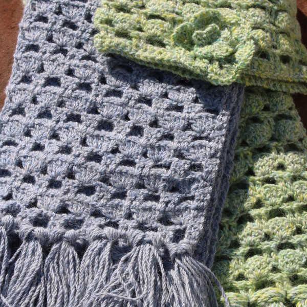 Blencogo Farm Alpacas Knitted Scarf and Hat Set